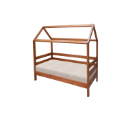 Детская кровать Домик из массива