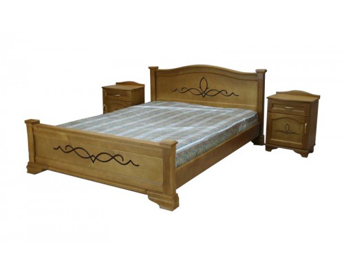 Кровать Соната из массива 