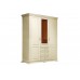Шкаф Аскона Ривьера 3-х створчатый с ящиками из массива дуба